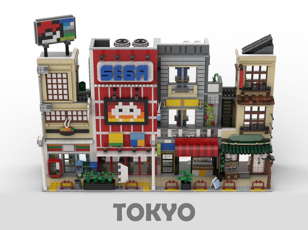 LEGO MOC Tokyo by tkel86 | - Build with LEGO