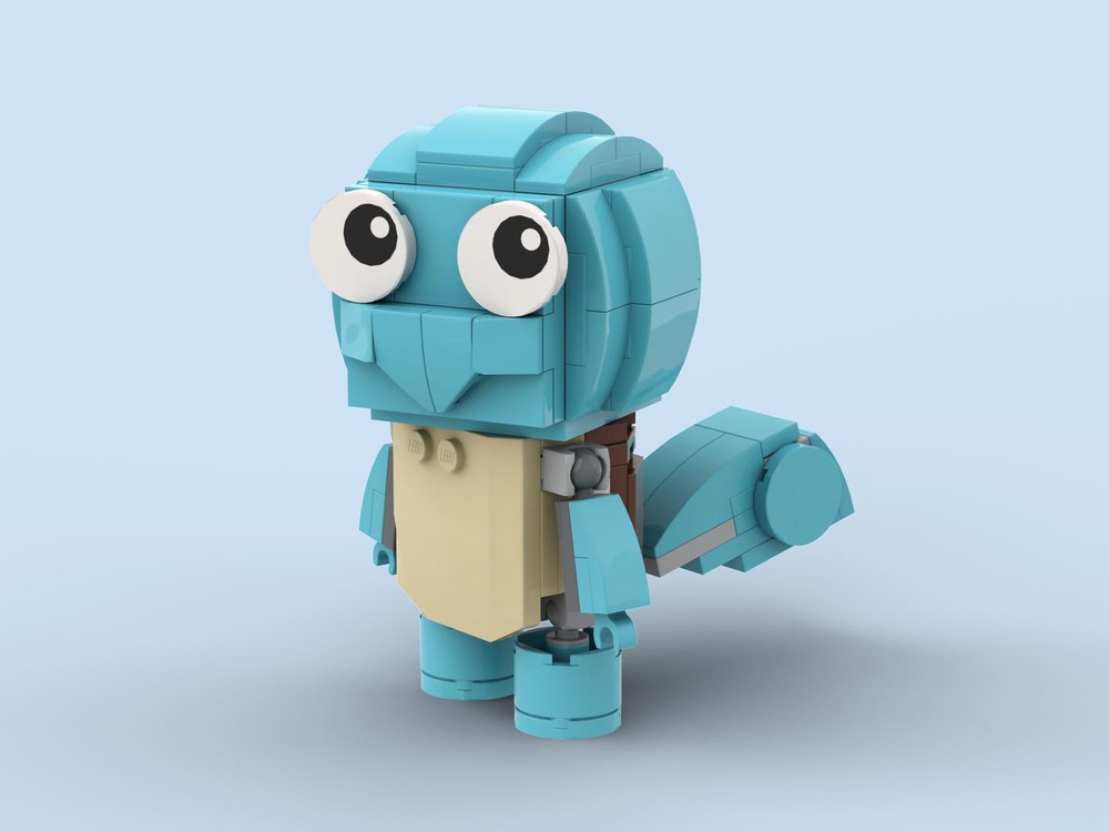 LEGO MOC Squirtle by Mith77 | Rebrickable - Build with LEGO