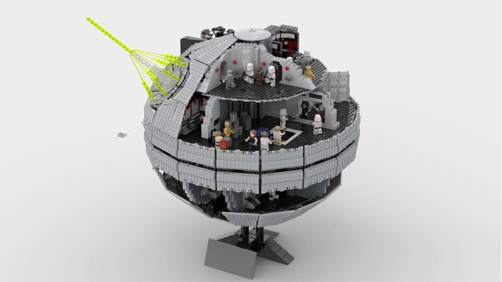 LEGO MOC UCS Death Star Playset Combo by BigJudge Rebrickable