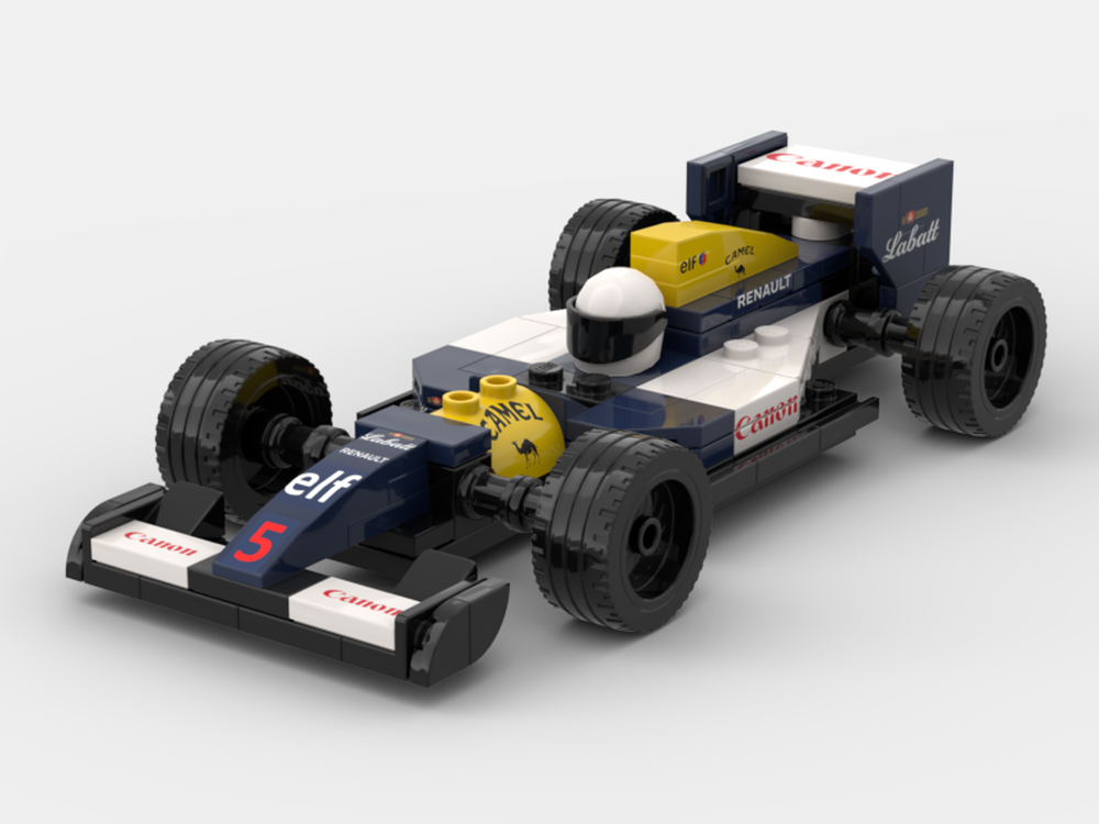 LEGO MOC 1992 Williams FW14B by 2g_bricks | Rebrickable - Build