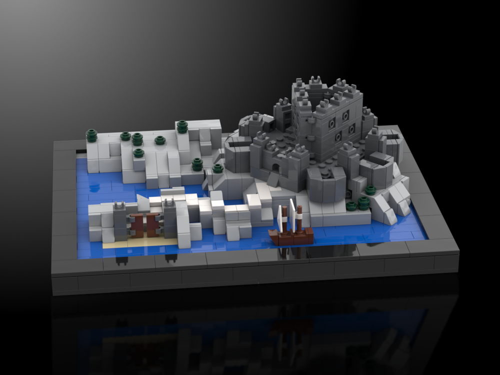 LEGO MOC Dragonstone by Chricki