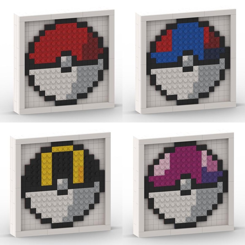 Pokeball by Walk  Pixel Art Gallery on Lospec