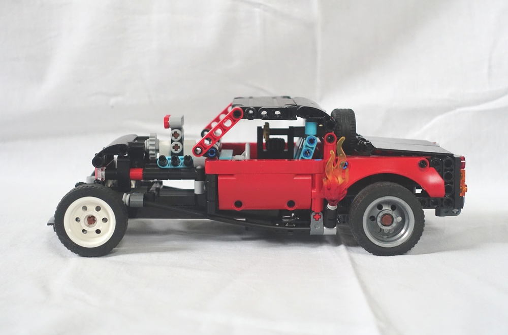 LEGO MOC Hot Rod / 42106 alternative model by LEGO MUSCLE GARAGE 