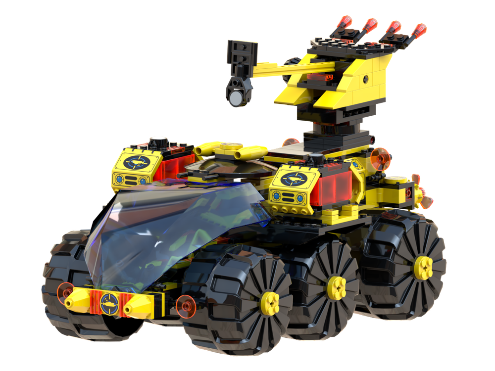 LEGO MOC-67987 Aqua - Heavy Machine Drivable Sub by Brick_Daniel