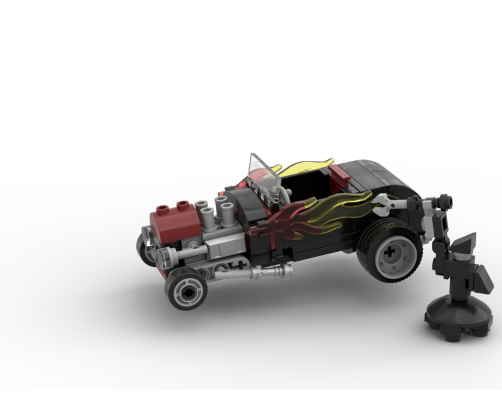 lego tony stark hot rod