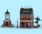 LEGO MOC The Kame House by LegoBricking