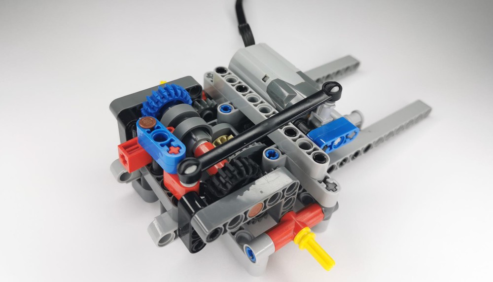 LEGO MOC Automatic differential lock by MechanizmyLEGOTechnic ...