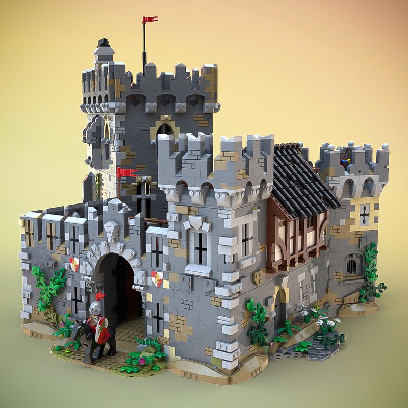 LEGO MOC Lions' Castle by SleeplessNight