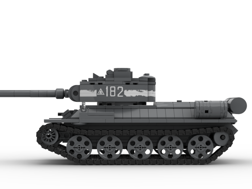 LEGO MOC T-34-85 tank by gunsofbrickston | Rebrickable - Build with LEGO