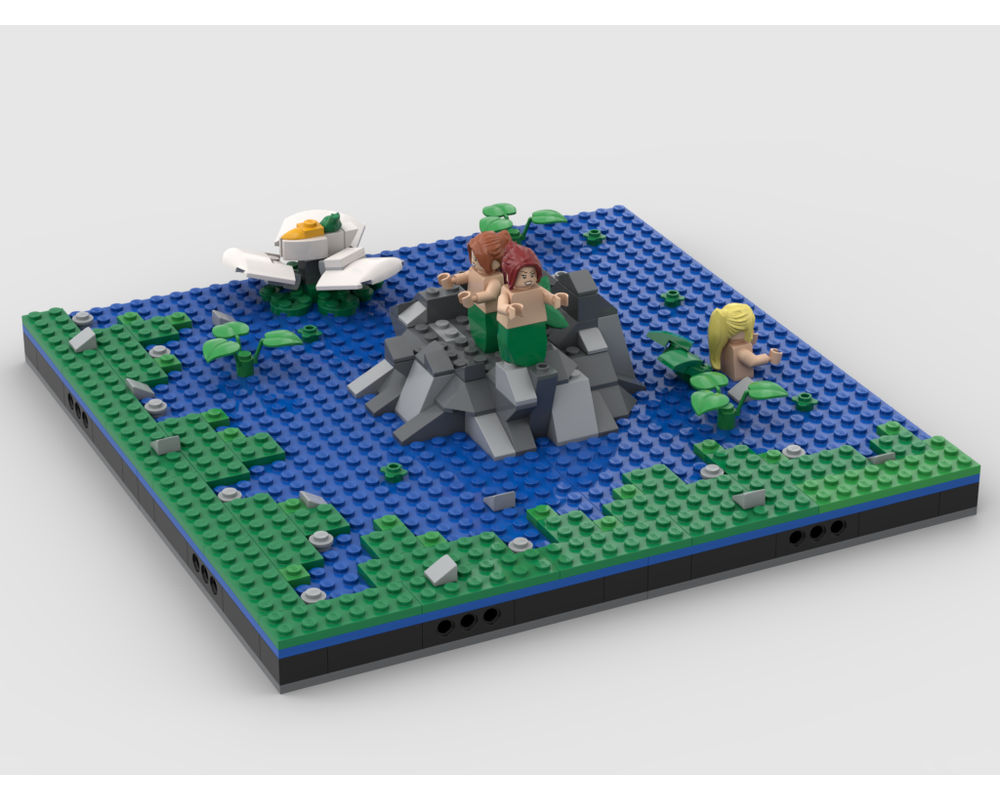 LEGO MOC Mermaid | Modular Fairy Tale world by gabizon | Rebrickable ...