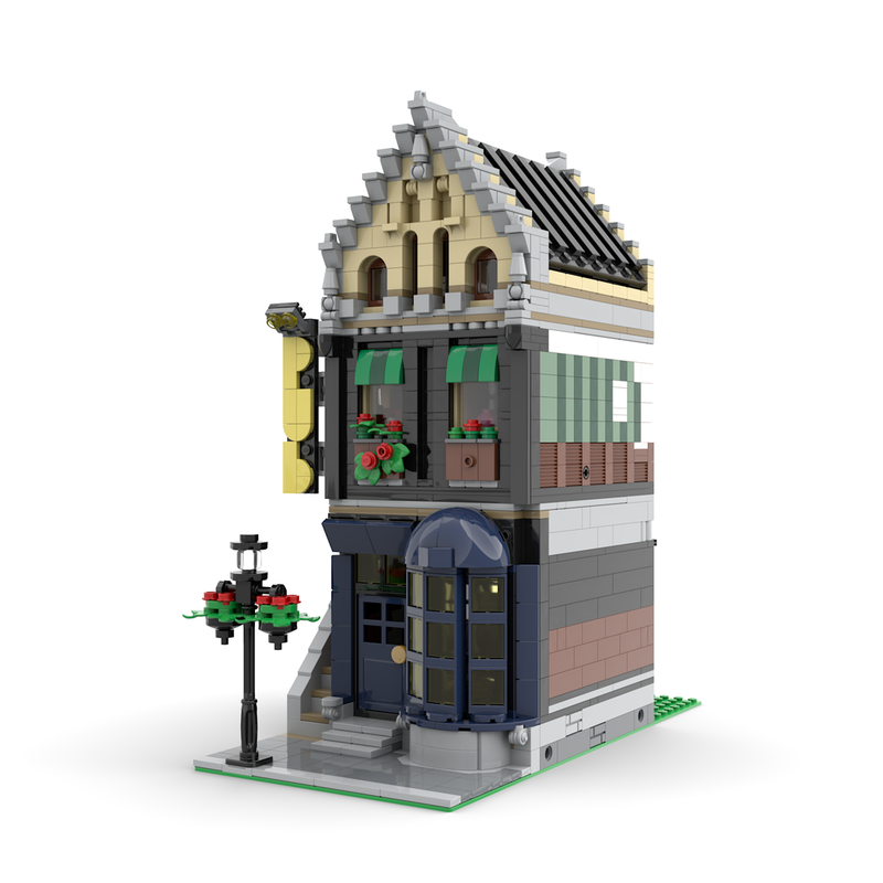 LEGO MOC Modular Night At The Pub by HannibalJoost | Rebrickable ...