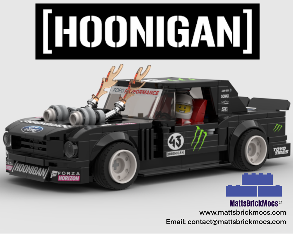 Ford Mustang Hoonicorn Lego MOC