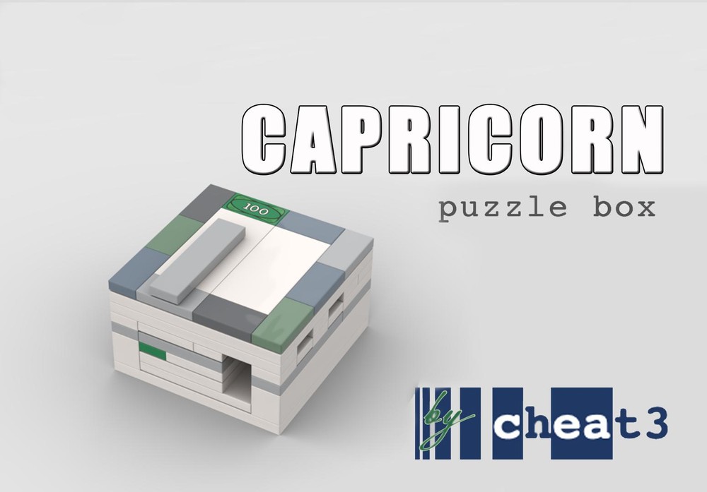LEGO MOC Capricorn (a mini puzzle box) by cheat3 puzzles | Rebrickable ...