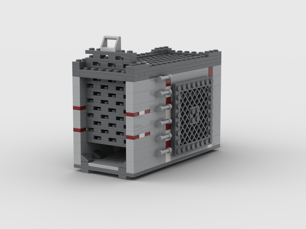 Ontwaken Vorm van het schip omroeper LEGO MOC jurassic park raptor pen transport cage by Legolodon | Rebrickable  - Build with LEGO