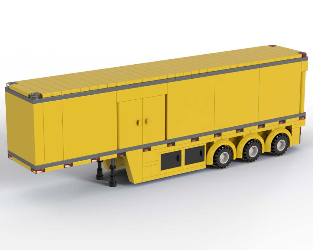 Efterforskning Mig dialog LEGO MOC Trailer B (tail) for 3221 MOD by legoautohaus | Rebrickable -  Build with LEGO