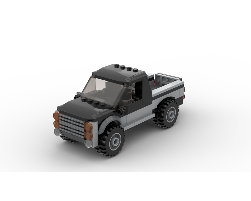 LEGO MOC Pickup Truck by indianbrickguy | Rebrickable - Build with LEGO