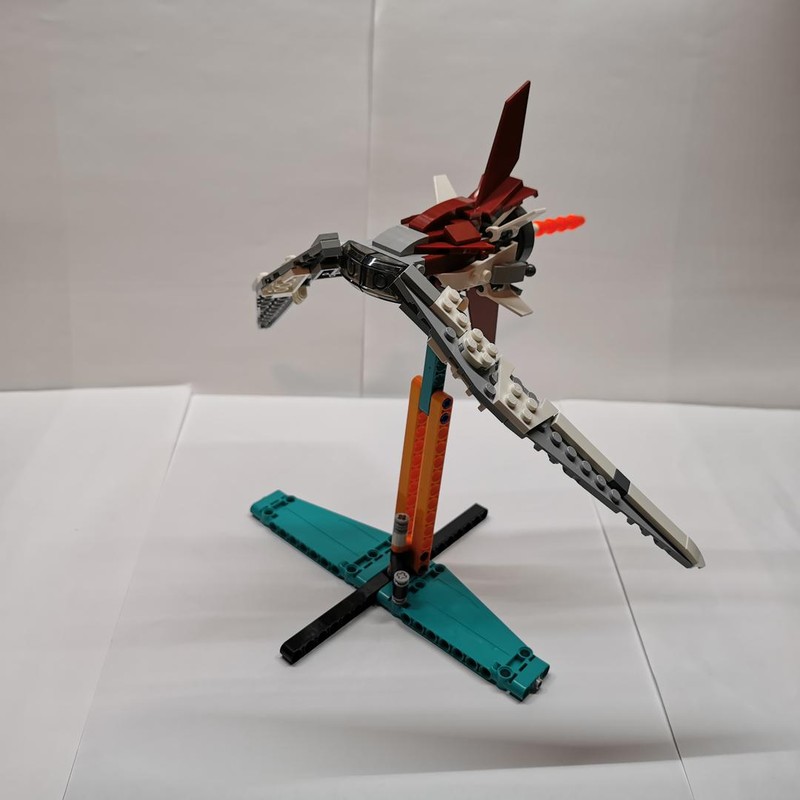 LEGO MOC BLD Orbital Flying Fish by insaneadj | Rebrickable - Build ...
