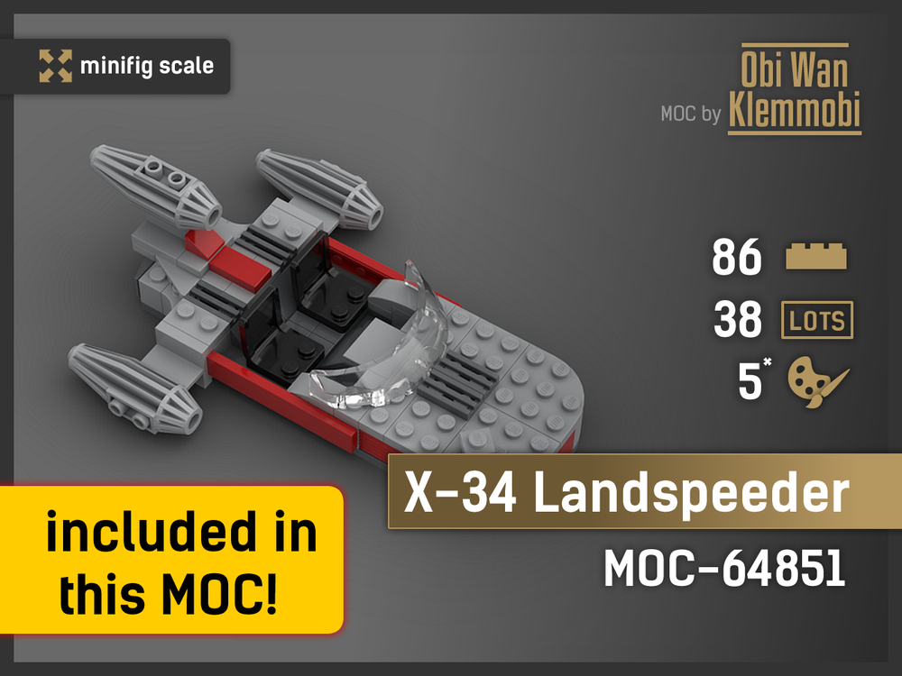 Set Costruzioni Tatooine Mos Eisley Villa, 1207 Pezzi MOC. Scala Minifigure, Mattoncini ZITIANYOUBUILD. Perfetto Per Gli Appassionati Di Star Wars!