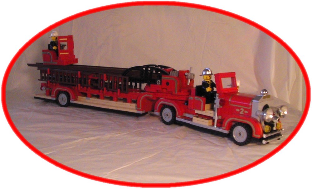 Lego hook and ladder fire 2024 truck