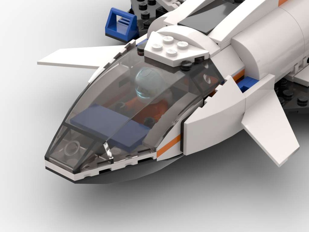 LEGO MOC-68613 Space shuttles B&C 60226 2 in 1 by A_Great_Builder