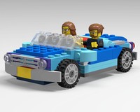 10696 Blue Roadster
