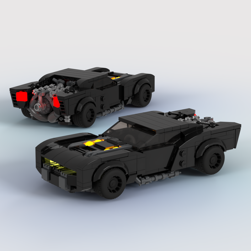 Hi! It's my lego version of Pattinson's 2021 batmobile : lego