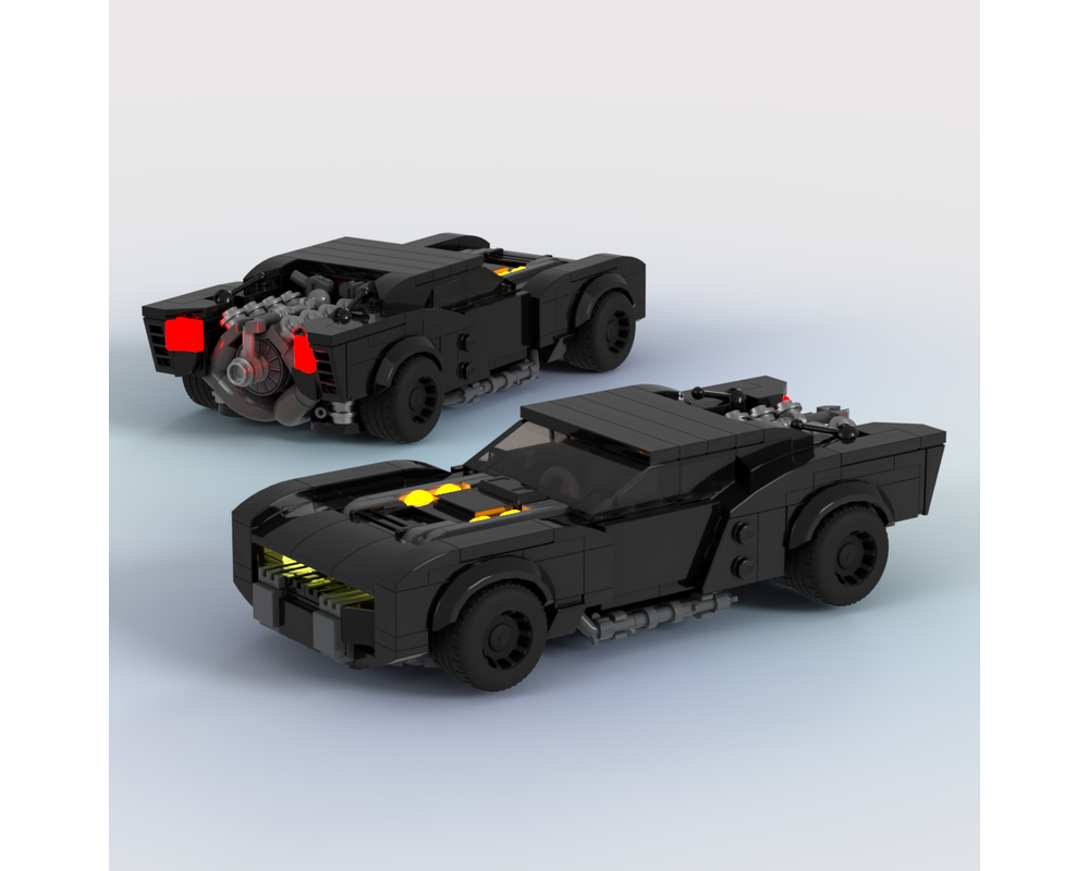 LEGO MOC Robert Pattinson's/ Matt Reeves Batmobile (2021/2022) version 2.0 by Gervant_Riviiskiy 