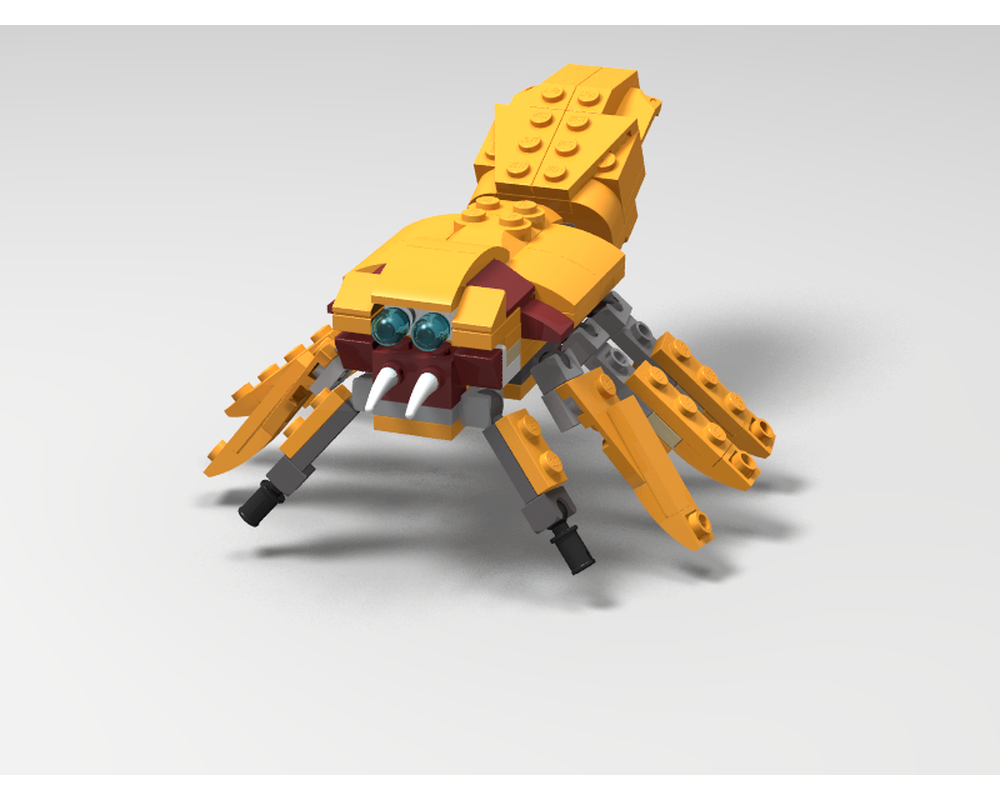 LEGO MOC 31112 Hyllus (Jumping Spider) by Brickworx | Rebrickable ...