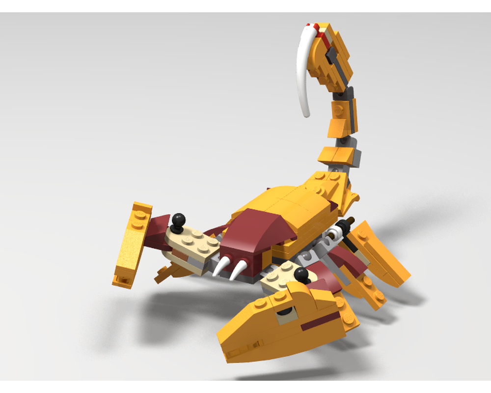 Lego Moc 31112 Moc Scorpion By Brickworx Rebrickable Build With Lego