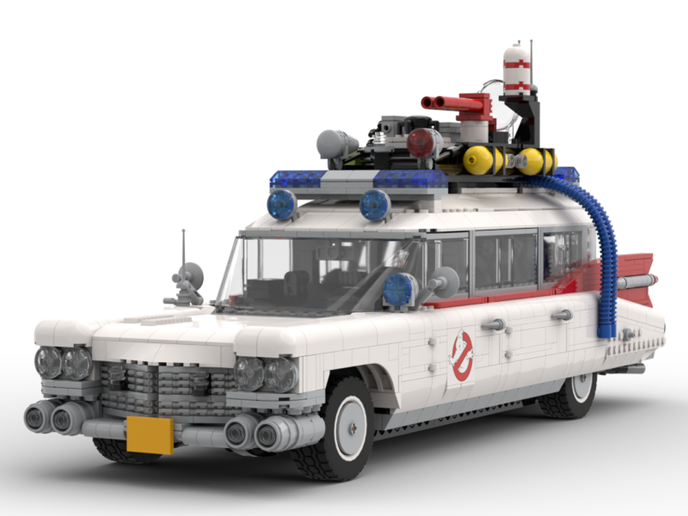 LEGO MOC Ecto-1 classic movies MOD by Linse