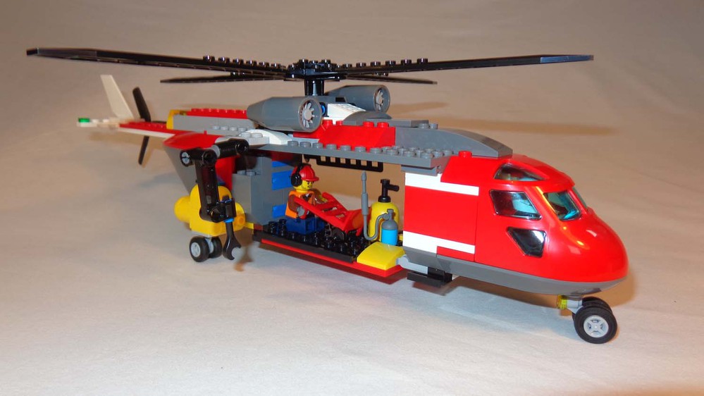 tage Hurtigt Udled LEGO MOC 60108 Cargo Copter by Berth | Rebrickable - Build with LEGO