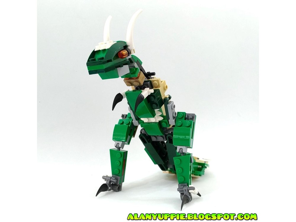 LEGO MOC Transformer Dino Might from set 31058 by alanyuppie
