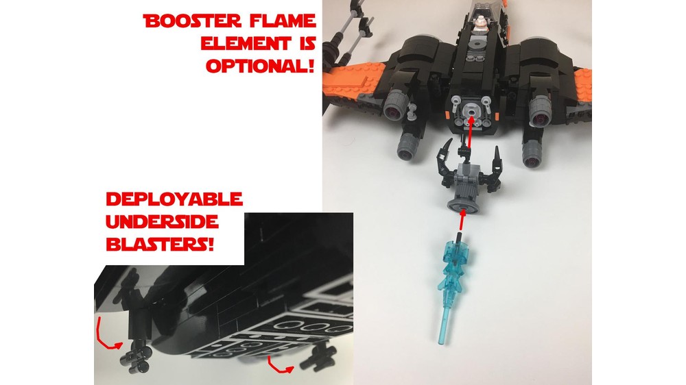 SWINSWING おまとめ2点 LEGO MOC-69033 Incom T-70 X Wing Starfighter 