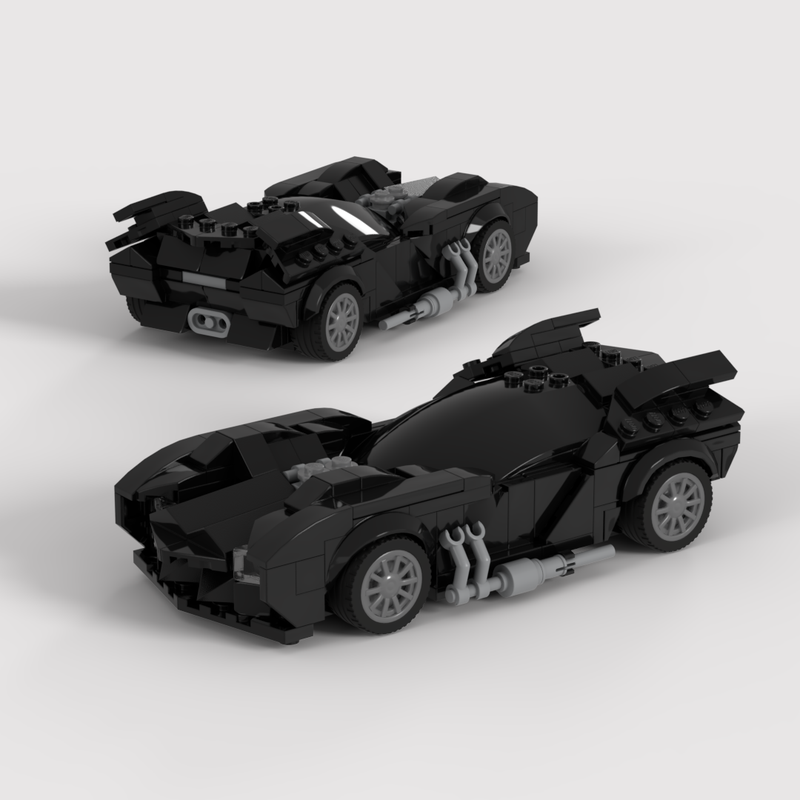 LEGO MOC Noël batmobile by Gervant_Riviiskiy | Rebrickable - Build with LEGO