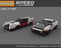 Sprinter Trueno AE86 and Future Fat Cadillac : 76896 - 75895