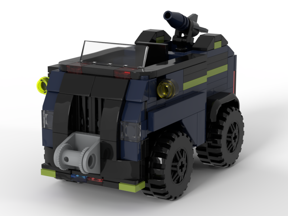 LEGO MOC Paw Patrol Chase's Spy Cruiser by Chricki