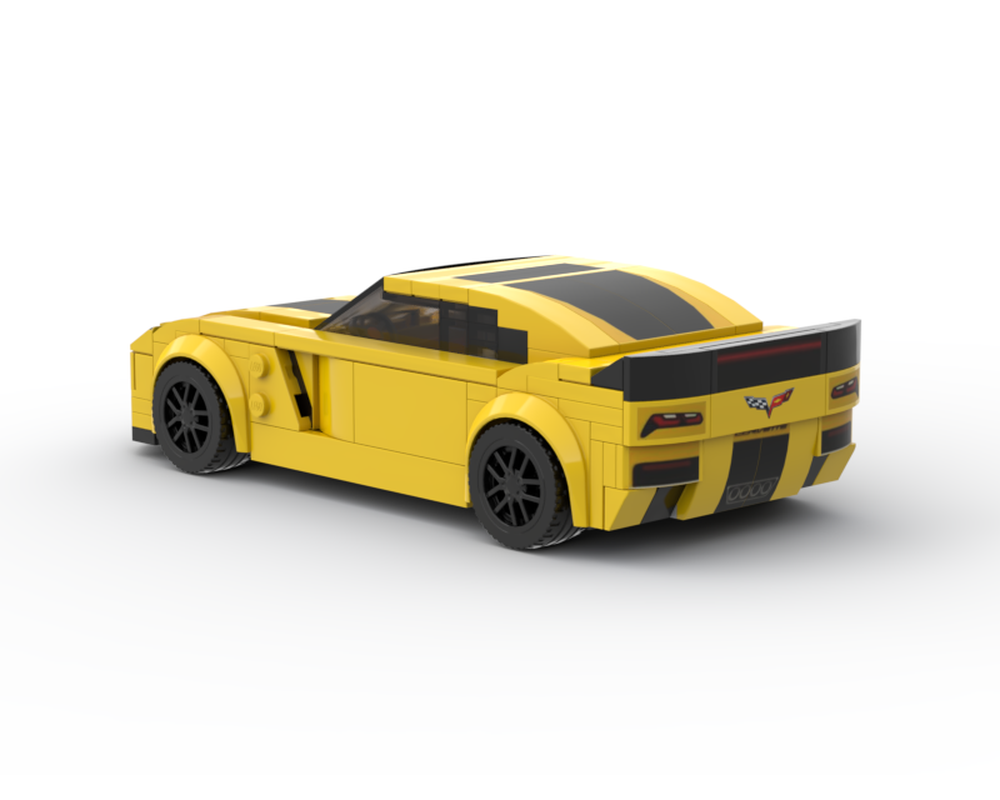 LEGO MOC-69167 Corvette Z06 (8-wide) by 2g_bricks | Rebrickable