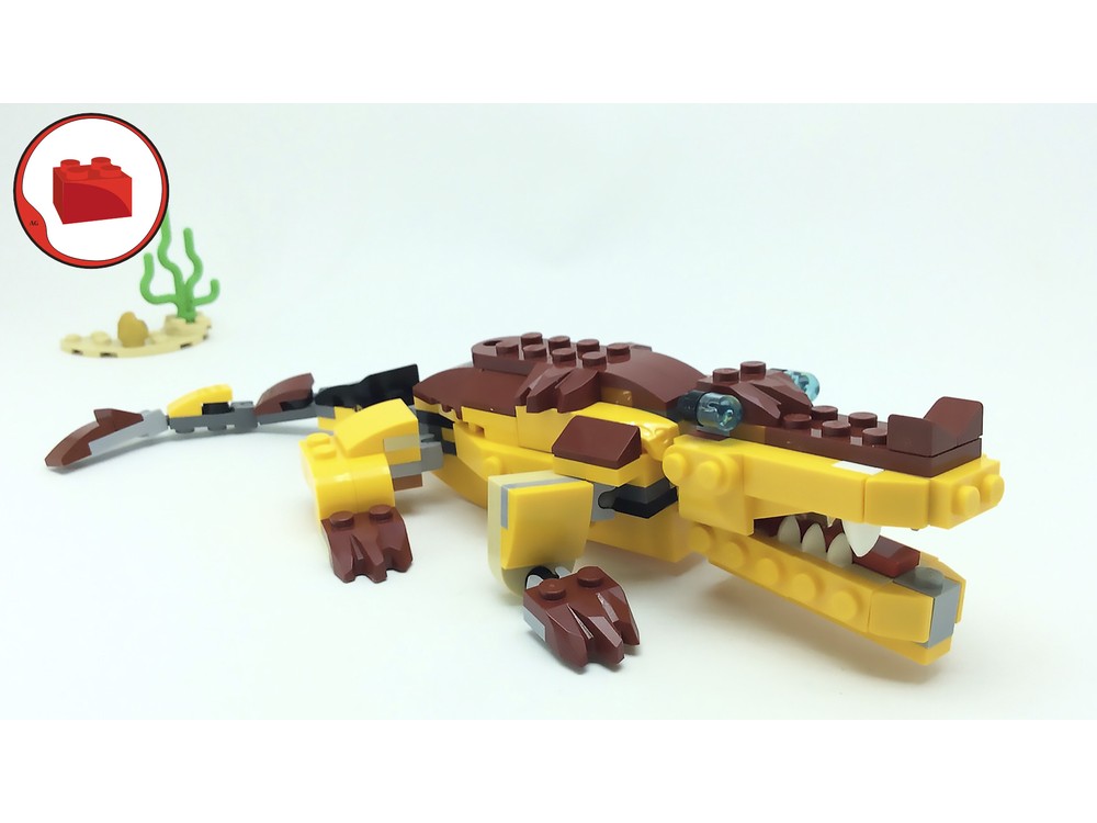 LEGO MOC Crocodile - Lego Creator 31112 set by Bricks Ideas ...