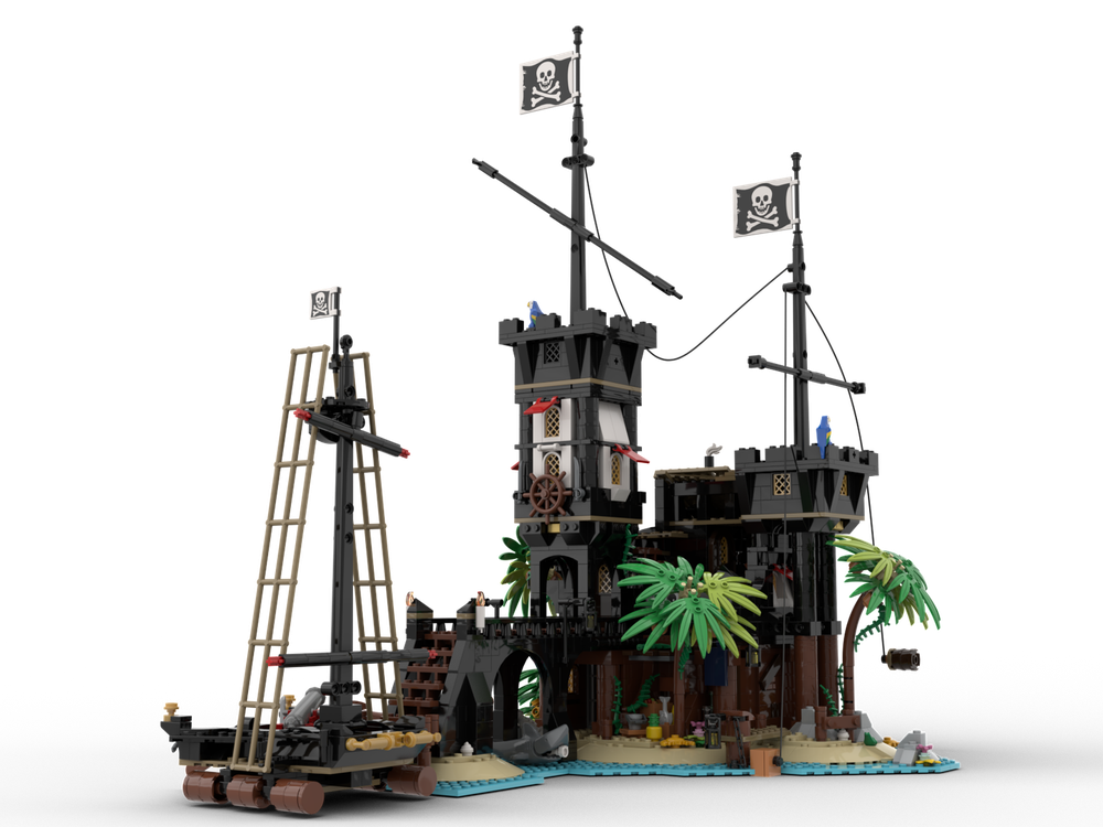 LEGO MOC Fortress by Gr33tje13 Rebrickable - Build with