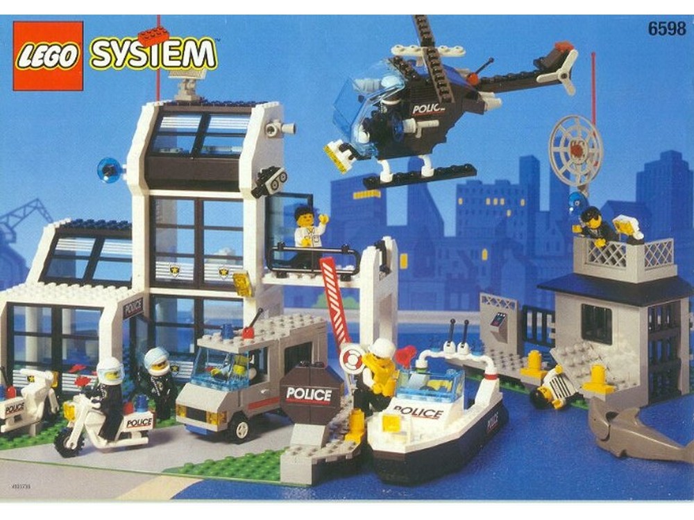 Vintage Legoland Police Legoland Lego Vintage Police Station 1x