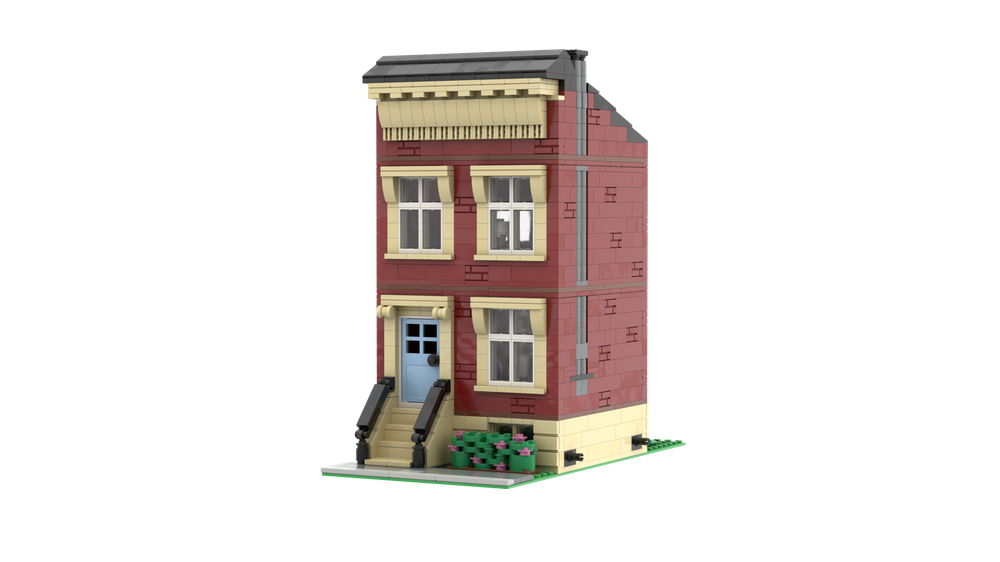 beslutte virtuel gør dig irriteret LEGO MOC New York Style Townhouse Modular Building by bubbawannabet |  Rebrickable - Build with LEGO
