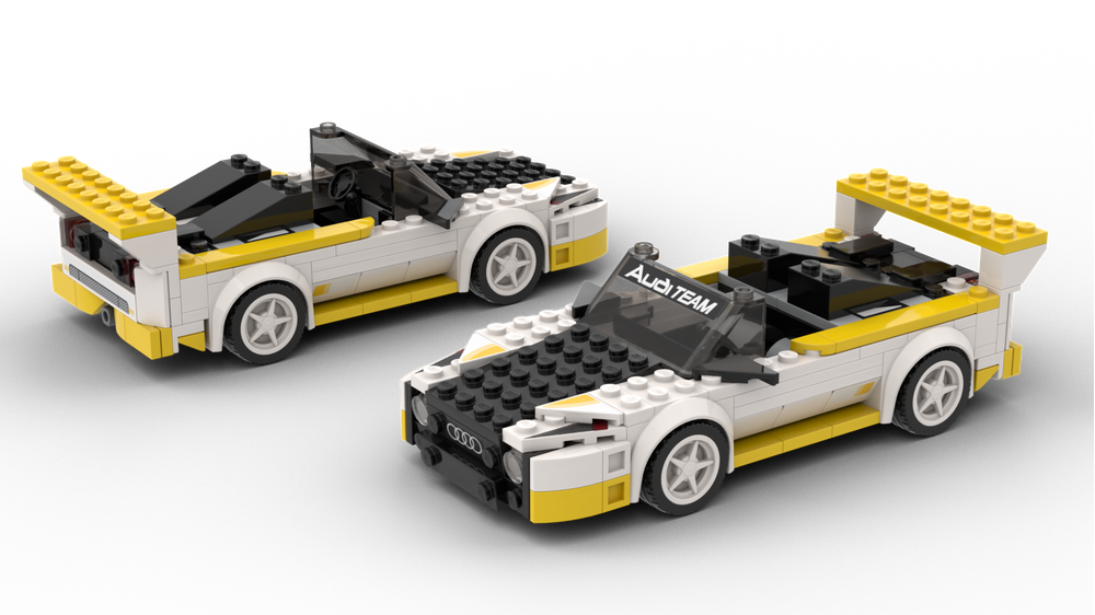 LEGO MOC-69417 76897 Retro Sports Audi by Schwimpy | Rebrickable