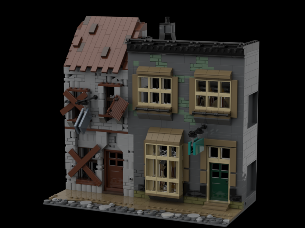 Lego Moc Chimney Sweep Elf & Moribund's By Elrond009 