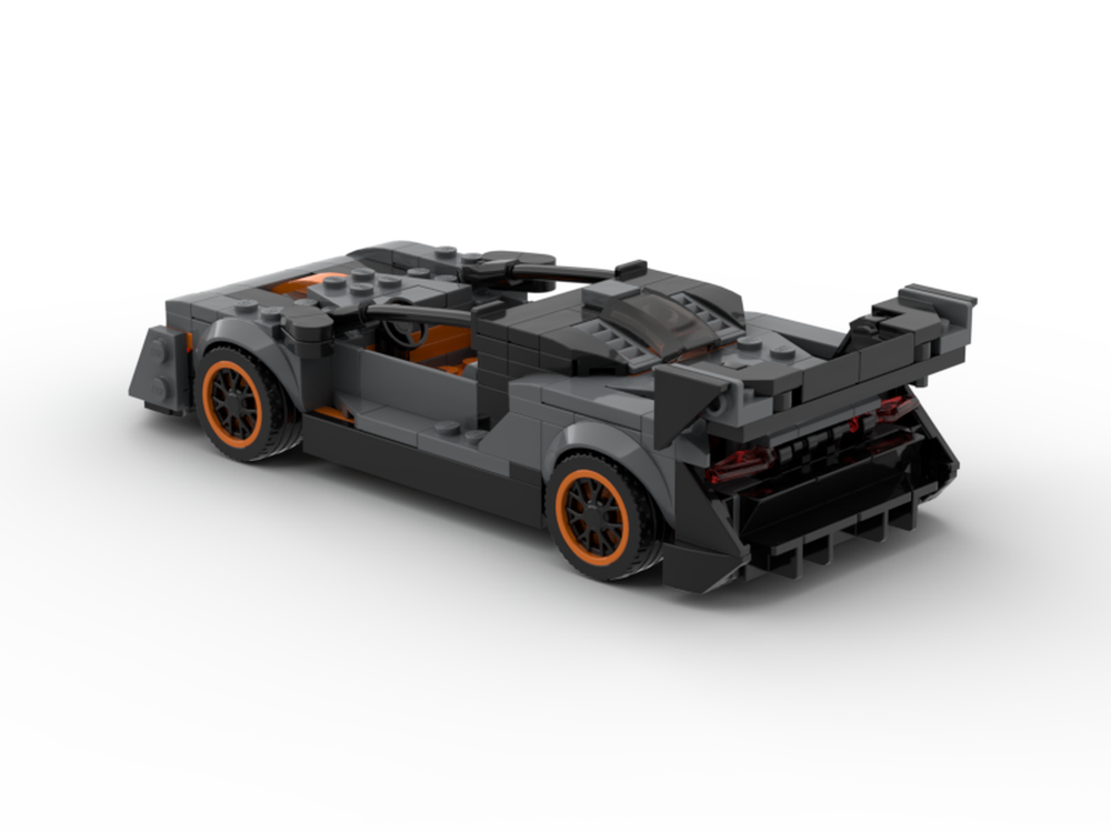 LEGO MOC 8-wide McLaren Senna by 2g_bricks | Rebrickable - Build