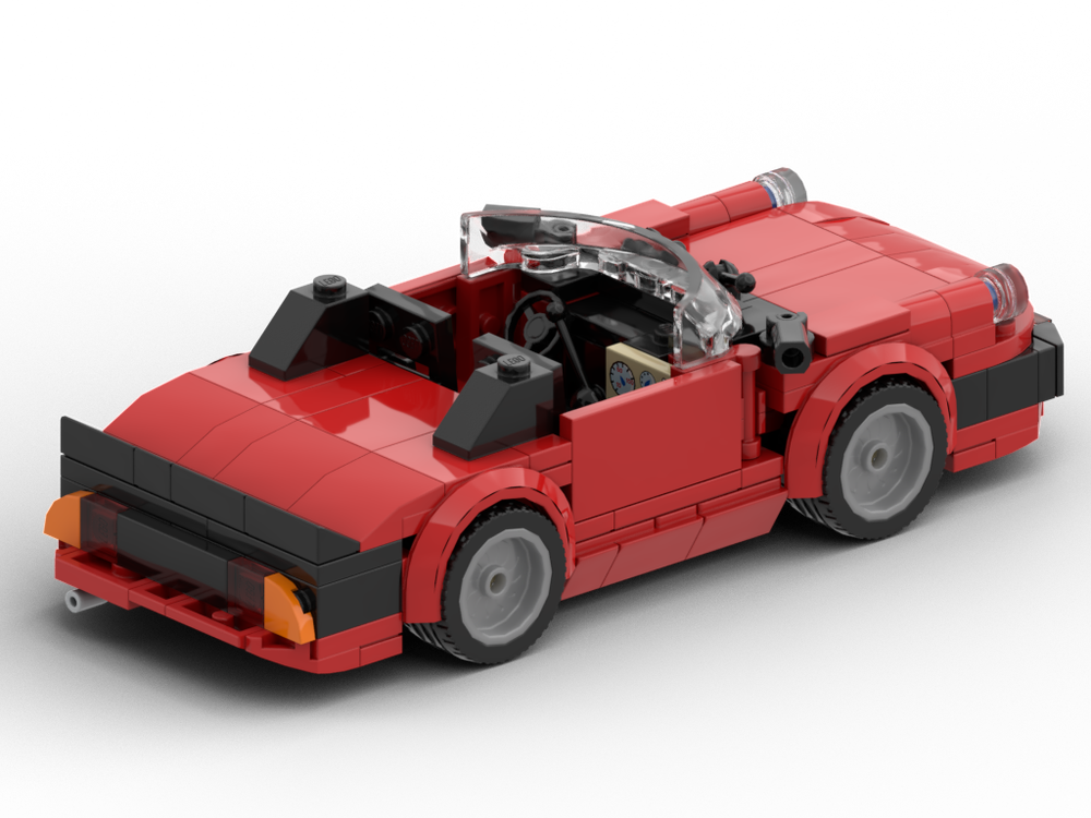 LEGO MOC-69526 Alfa Romeo Spider 80's W8 by billyballokarlo