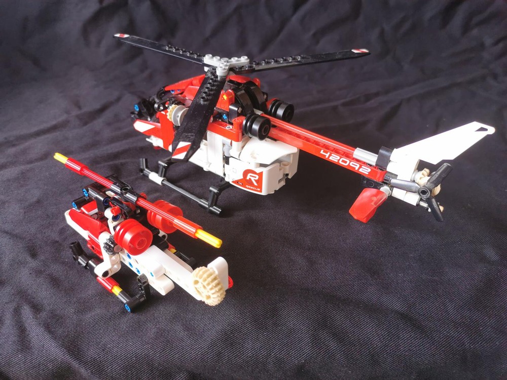 LEGO MOC-69551 Rescue helly - 42116F model by kostq | Rebrickable ...