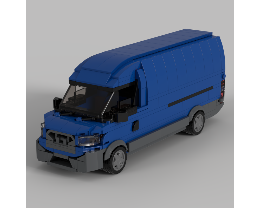 LEGO MOC 2020 Ford Transit Van by SpeedHunCreations | Rebrickable ...