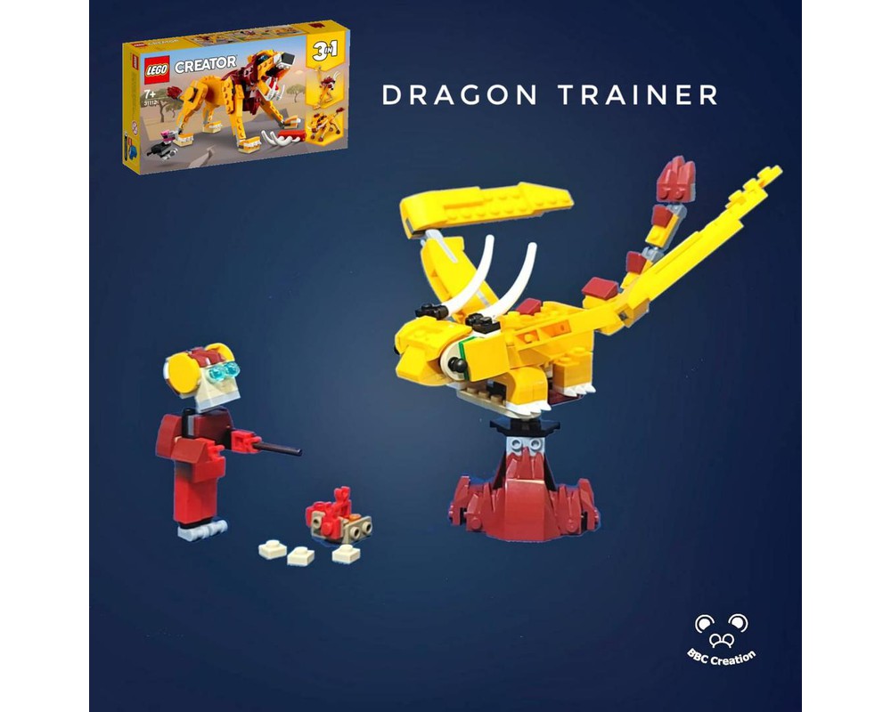 LEGO MOC Dragon Trainer by bbchai | Rebrickable - Build with LEGO