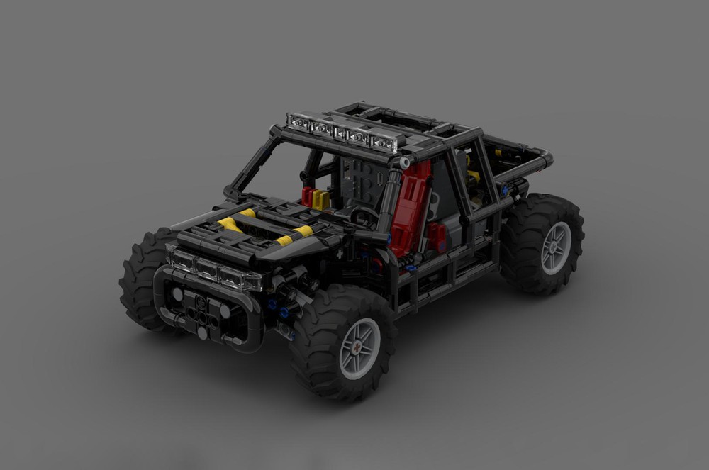 LEGO MOC Framework Buggy (Buwizz) by grs_bricks