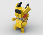 LEGO MOC Pikachu by xiaowang  Rebrickable - Build with LEGO